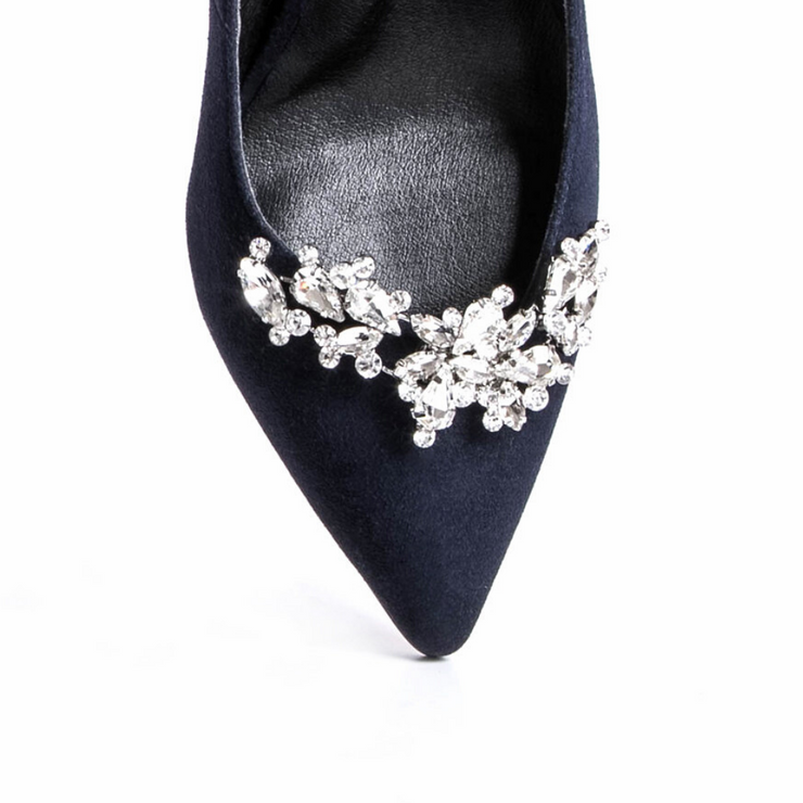 Lupine Crystal Brooch